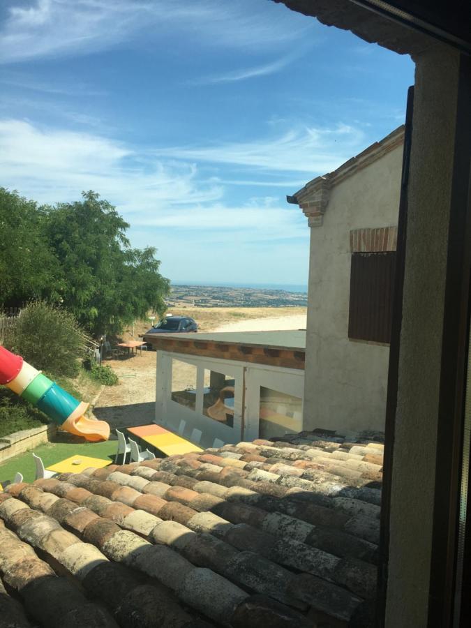 Colle Dei Falchi Pensionat Fermo Exteriör bild